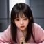 用户影视小白莉莉头像，年轻女性，笑容灿烂